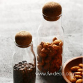 Spice Jar glass jar water bottle with cork